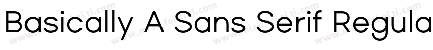 Basically A Sans Serif Regular字体转换